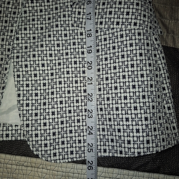 Emily White Black Business One Button Front Jacket Size 10 - Picture 12 of 13